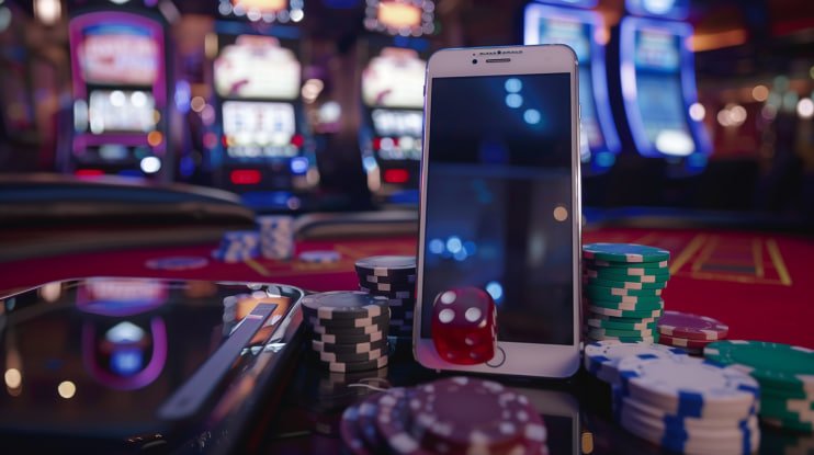 Giao diện nền tảng bongdalive trên điện thoại di động với menu casino và đặt cược rõ ràng